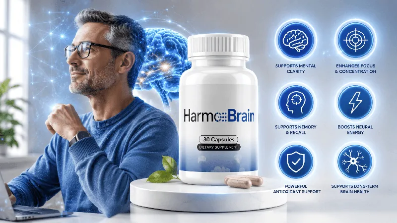Harmo Brain benefits mental clarity focus memory brain energy