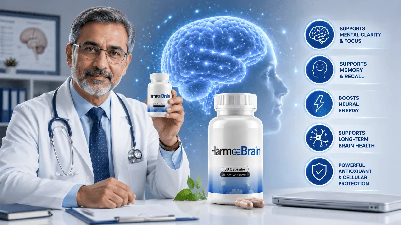 Harmo Brain doctor recommended cognitive support brain supplement safe